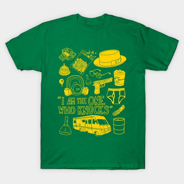 i am the one who knocks T-Shirt by halfabubble